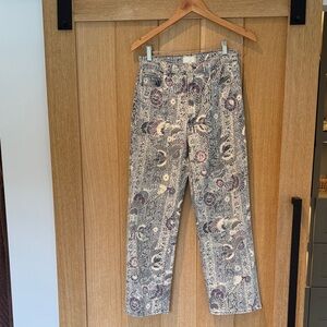 MOTHER The Rambler Zip Ankle in Fly Peacock Fly